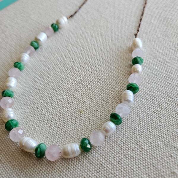 Secret Garden Beaded Necklace