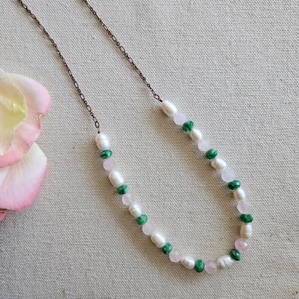 Secret Garden Beaded Necklace