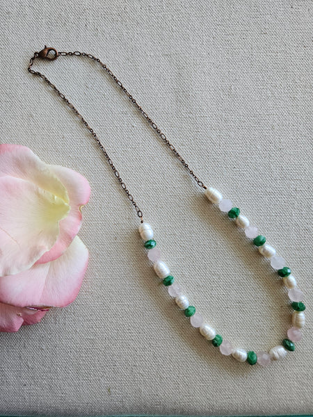 Secret Garden Beaded Necklace
