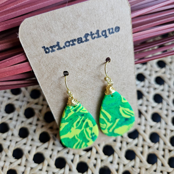 Kijani Teardrop Earrings