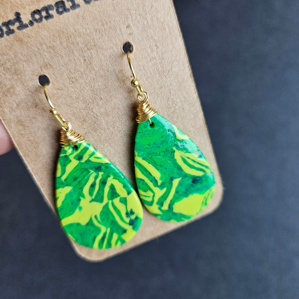 Kijani Teardrop Earrings