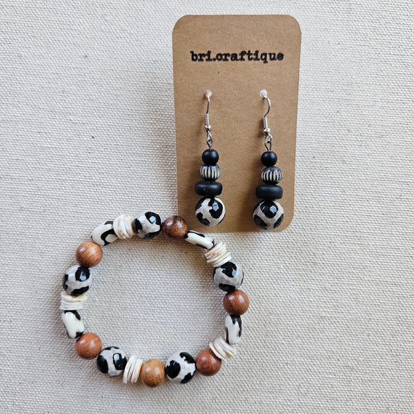 Nyeusi Drop Earrings