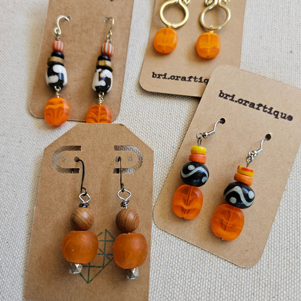 Machungwa Dangle Earrings