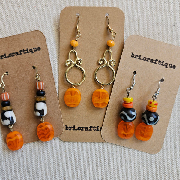 Machungwa Dangle Earrings