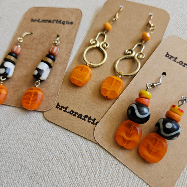 Machungwa Dangle Earrings