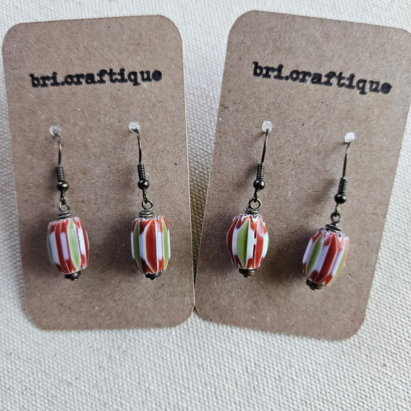 Kente Drop Earrings