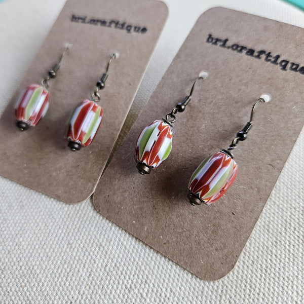 Kente Drop Earrings