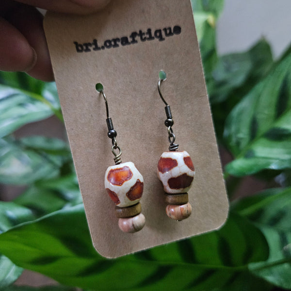Giraffe Bracelet & Earring Set