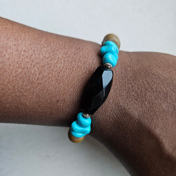 Navajo Inspired Beaded Bracelet