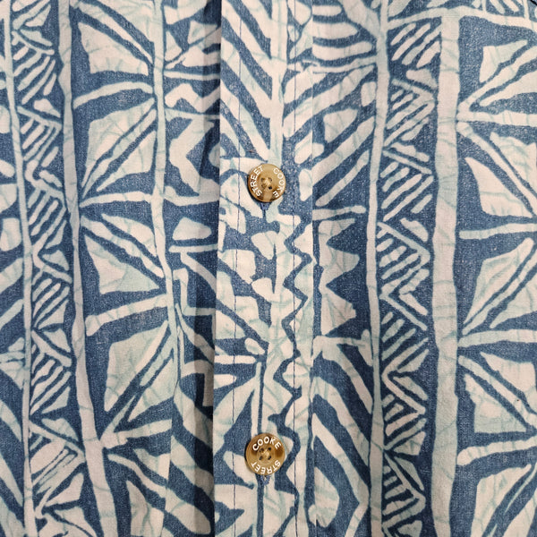 Men's - Cooke Street Batik Hawaiian Shirt (XL)
