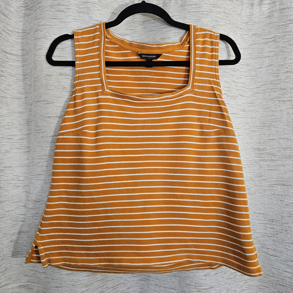 Yellow Ochre Striped Tank