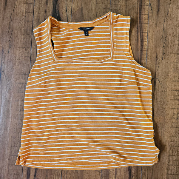 Yellow Ochre Striped Tank