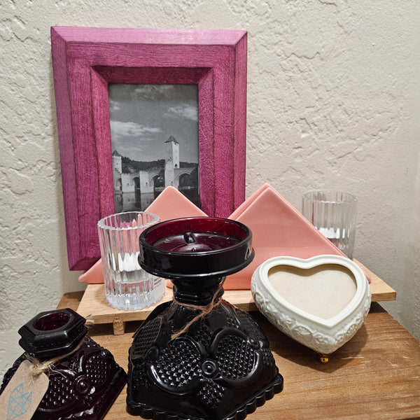 Pink Mauve 4x6 Wooden Picture Frame