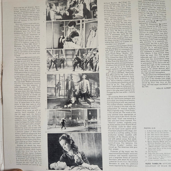 West Side Story Vinyl Record