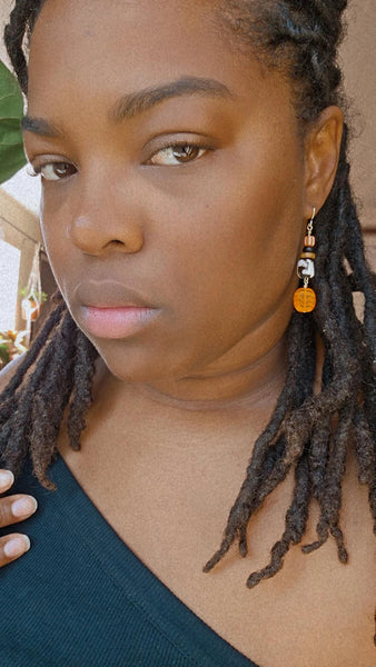 Machungwa Dangle Earrings