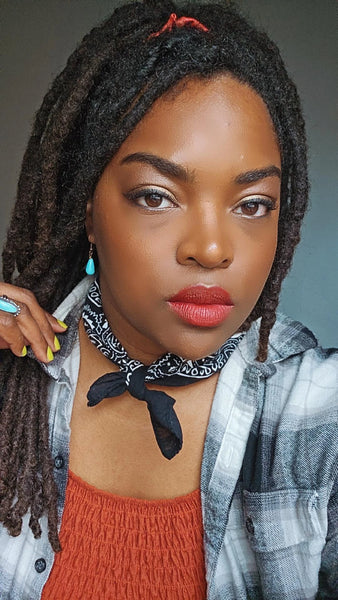 Turquoise Stone Teardrop Earrings