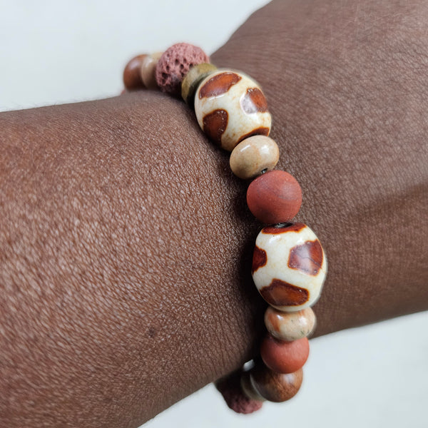 Giraffe Bracelet & Earring Set