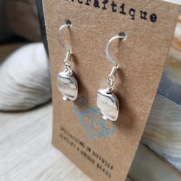 Coastal Wave Drop Earring