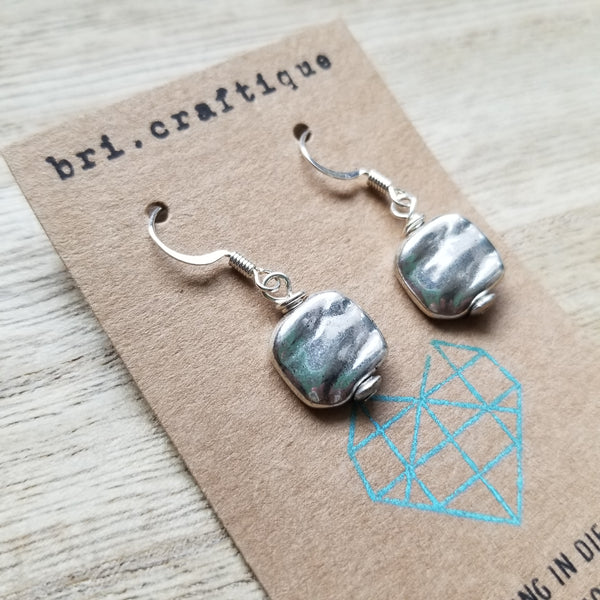 Coastal Wave Drop Earring