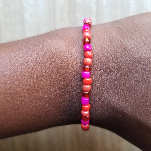 Colors of the Wind Patterned Seed Bead Bracelets