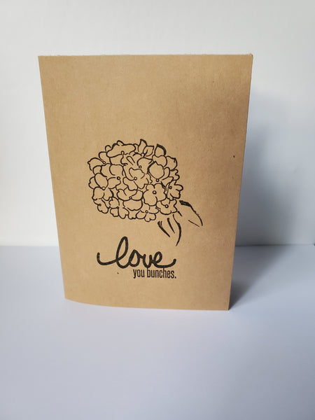 "Love You Bunches" Hydrangea | Handmade Card