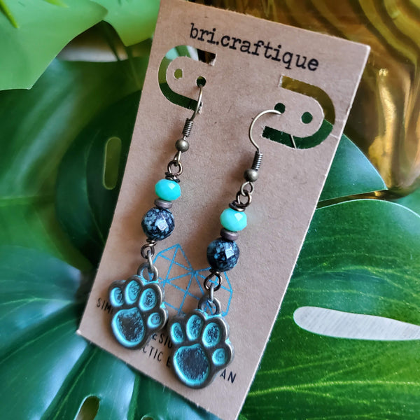 Wild Animal Dangle Earrings