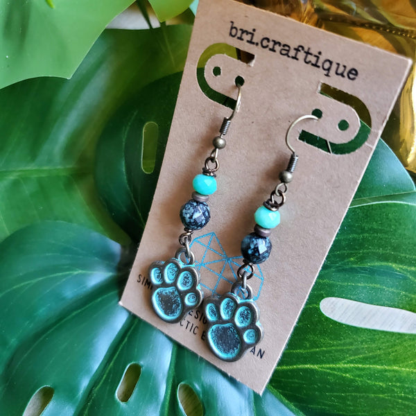 Wild Animal Dangle Earrings