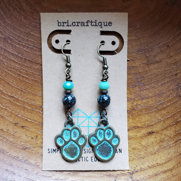 Wild Animal Dangle Earrings