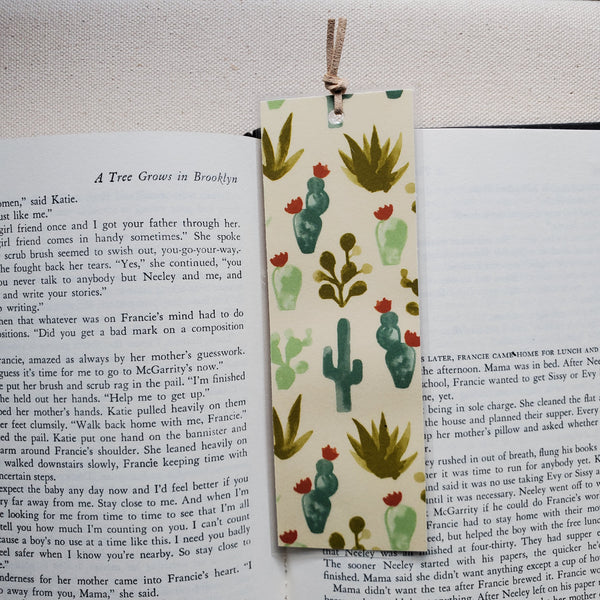 Mixed Cactus Bookmark