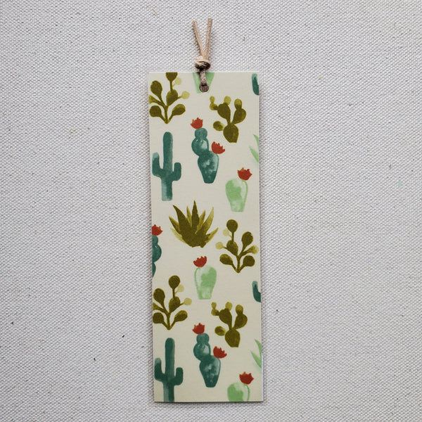 Mixed Cactus Bookmark