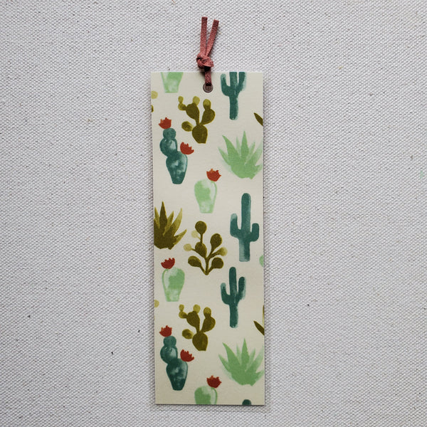 Mixed Cactus Bookmark