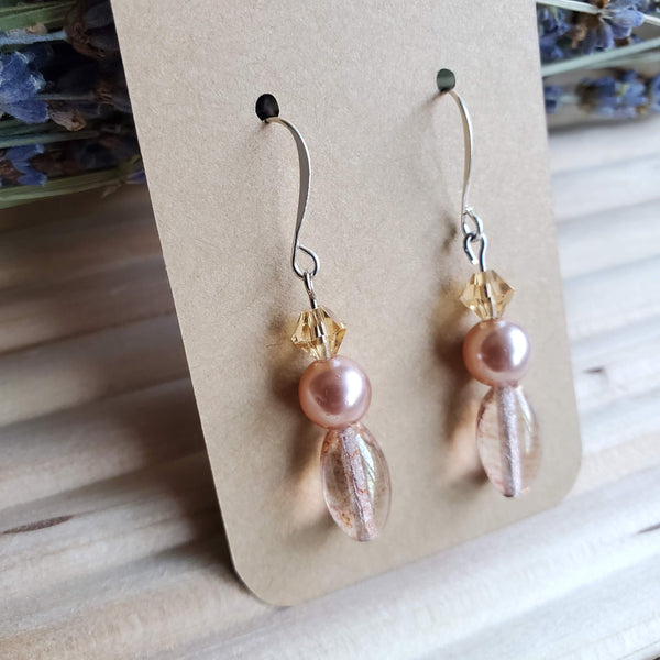 Pink Promenade Drop Earrings