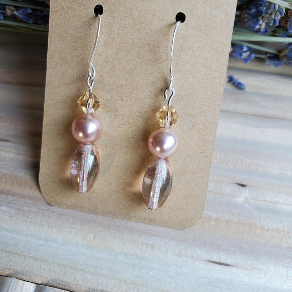 Pink Promenade Drop Earrings