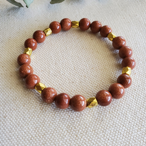 Goldstone Bracelet