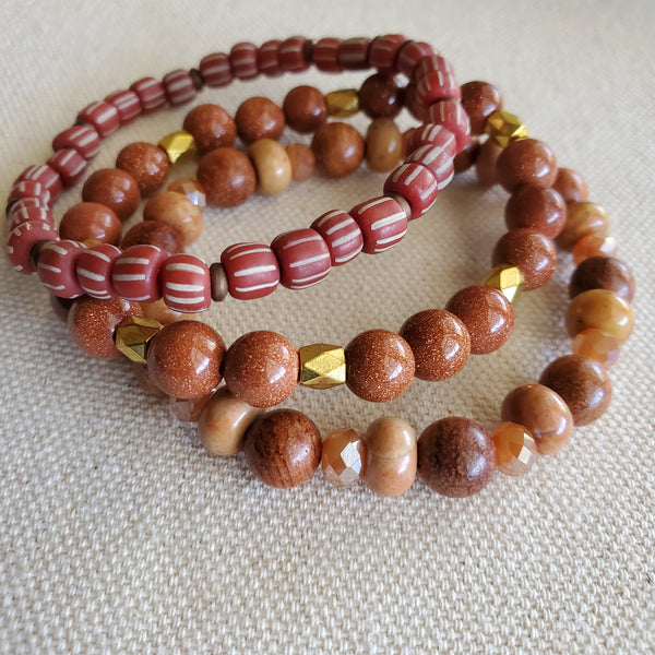 Goldstone Bracelet