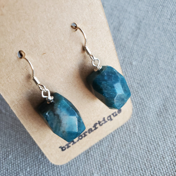 Apatite Drop Earrings