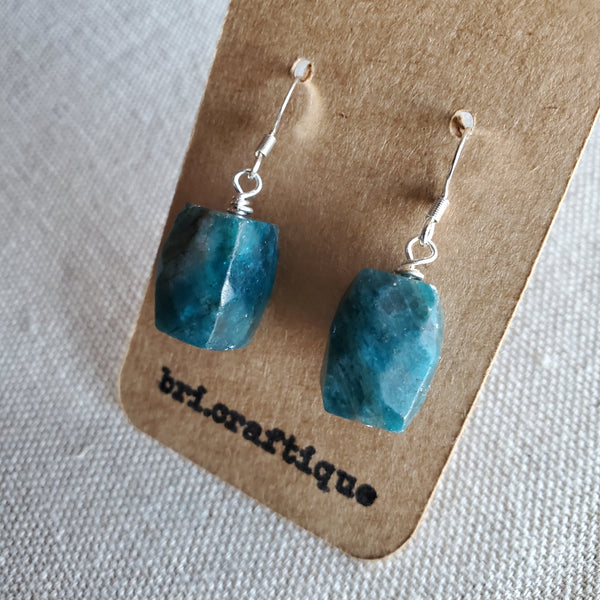 Apatite Drop Earrings