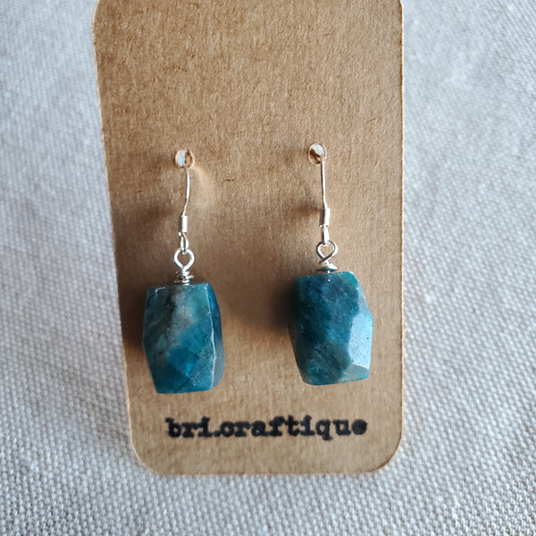 Apatite Drop Earrings