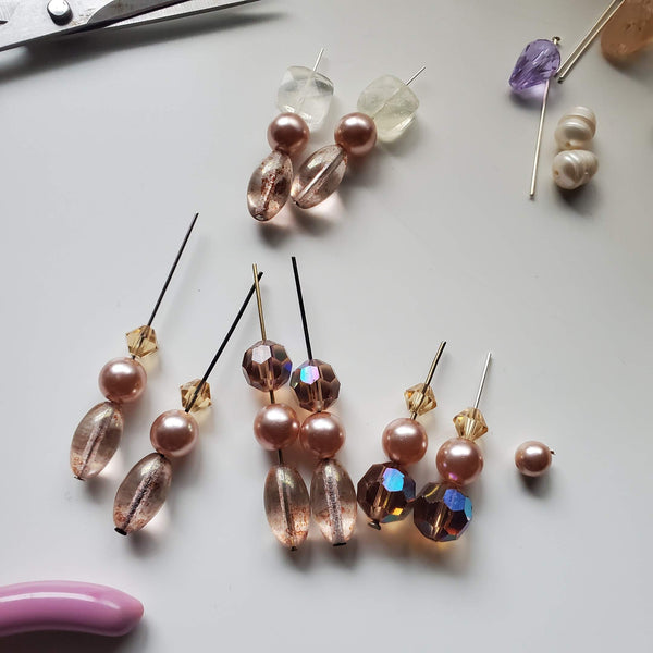 Pink Promenade Drop Earrings