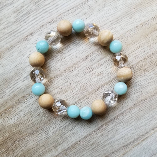 Coastal Amazonite Beaded Bracelet