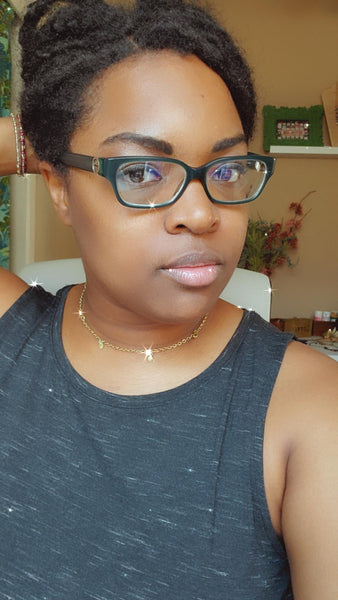 Green Gem Dangle Choker