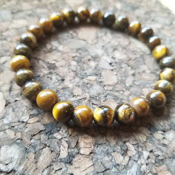 Tiger Eye Beaded Bracelet