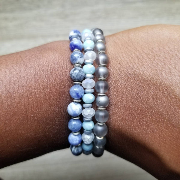 Sodalite Beaded Bracelet