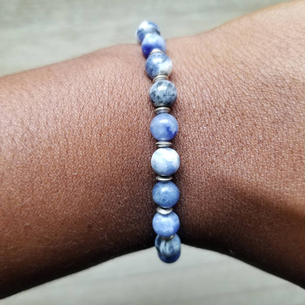 Sodalite Beaded Bracelet