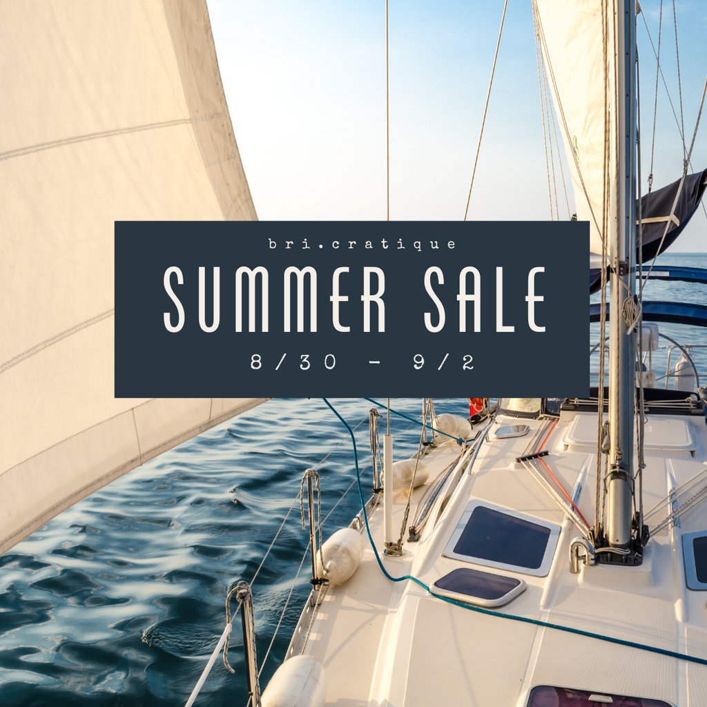 8/30 - 9/2: Summer Sale