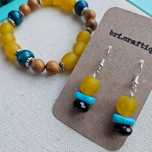 Mojave Inspired Drop Earrings