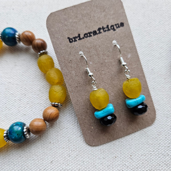 Mojave Inspired Drop Earrings