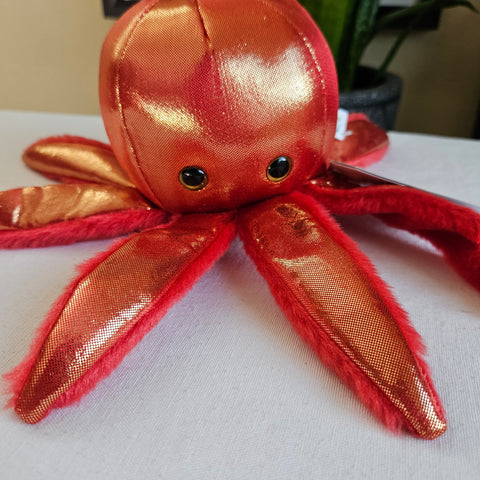Titanium Orange Octopus 9" Plushie