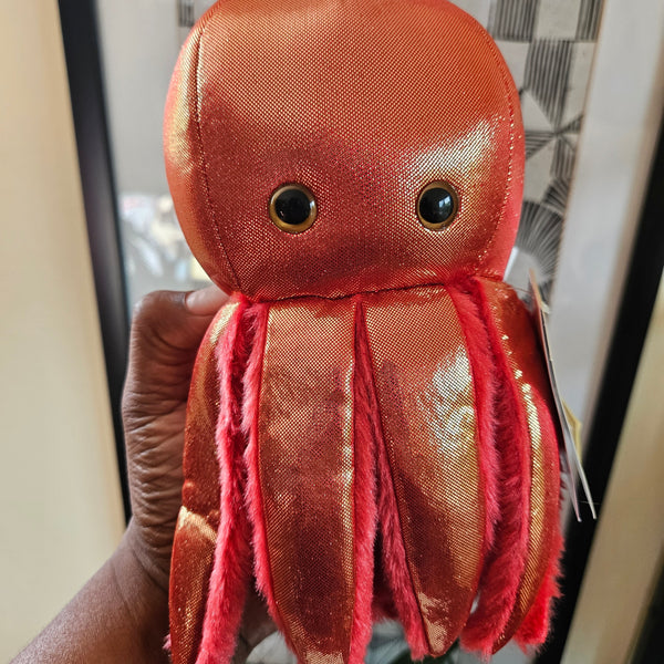 Titanium Orange Octopus 9" Plushie