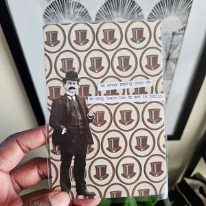 Snarky Victorian | Gents - Portrait | Handmade Card/Art